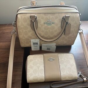 Coach  Rowan Women's Bag and Wallet Set
